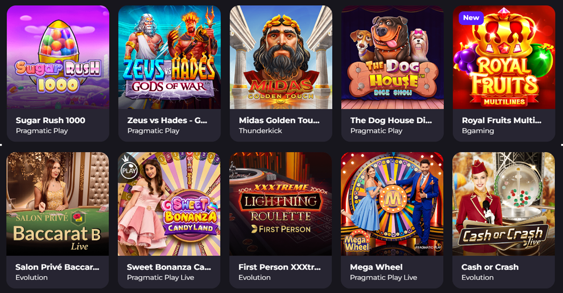 Мобильная версия казино Unlim Casino